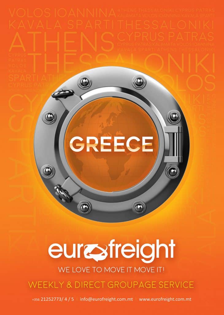 EuroFreight Malta Greece Groupage